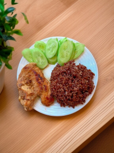 Gạo lứt đỏ điện biên (dẻo, túi 2kg)
